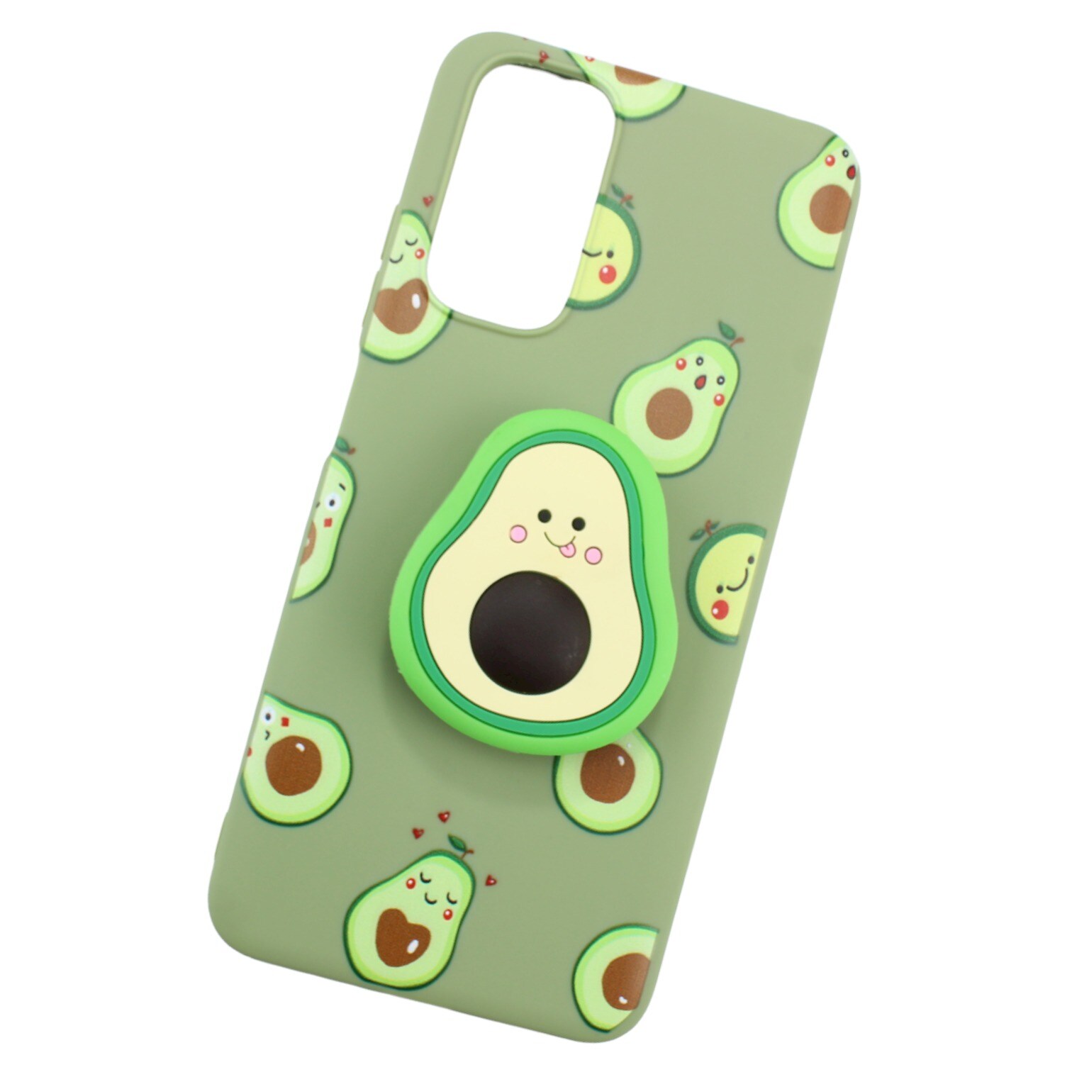 Funda Triche color Verde para Xiaomi Redmi Note 11 Diseño Aguacate $199