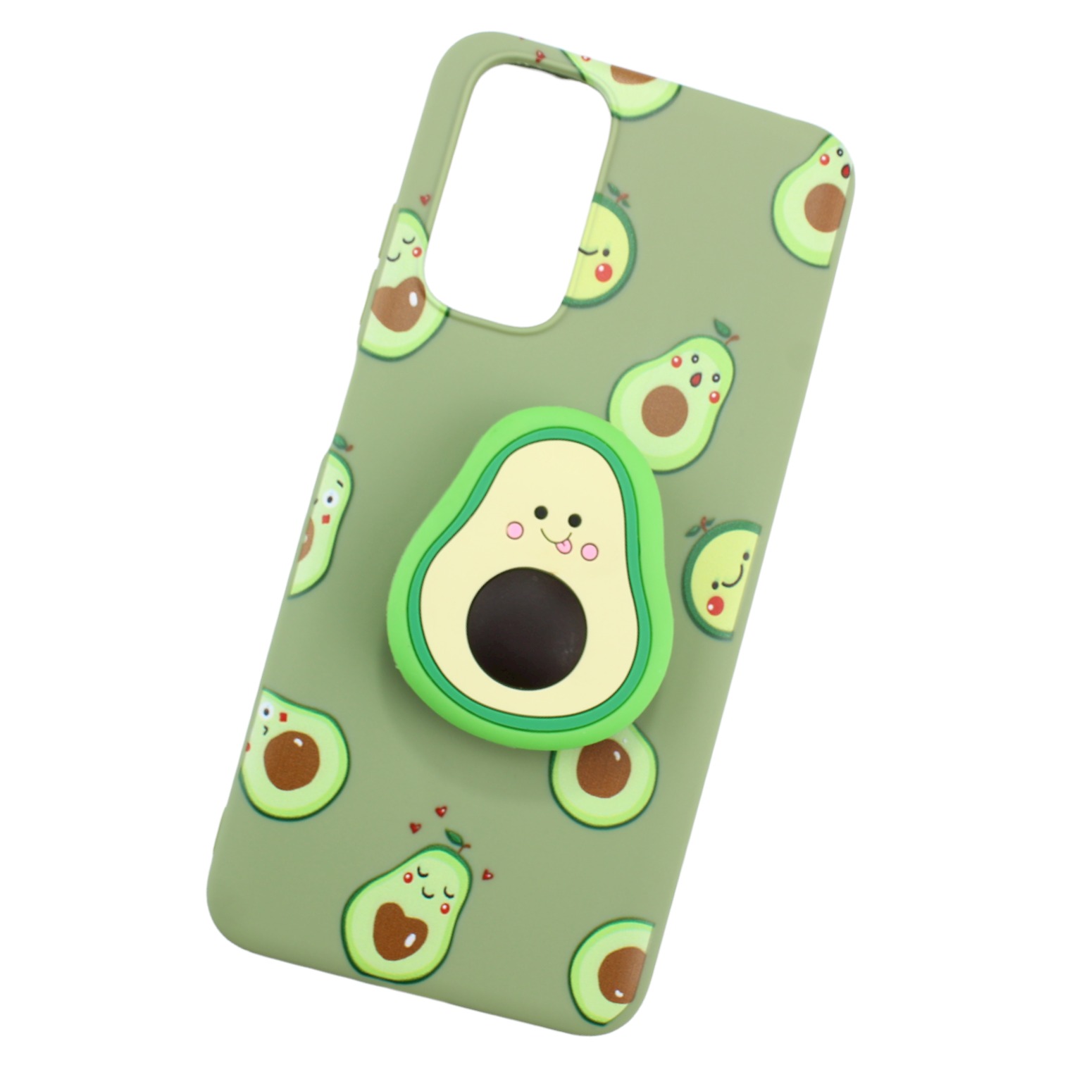 Foto 2 pulgar | Funda Triche color Verde para Xiaomi Redmi Note 11 Diseño Aguacate