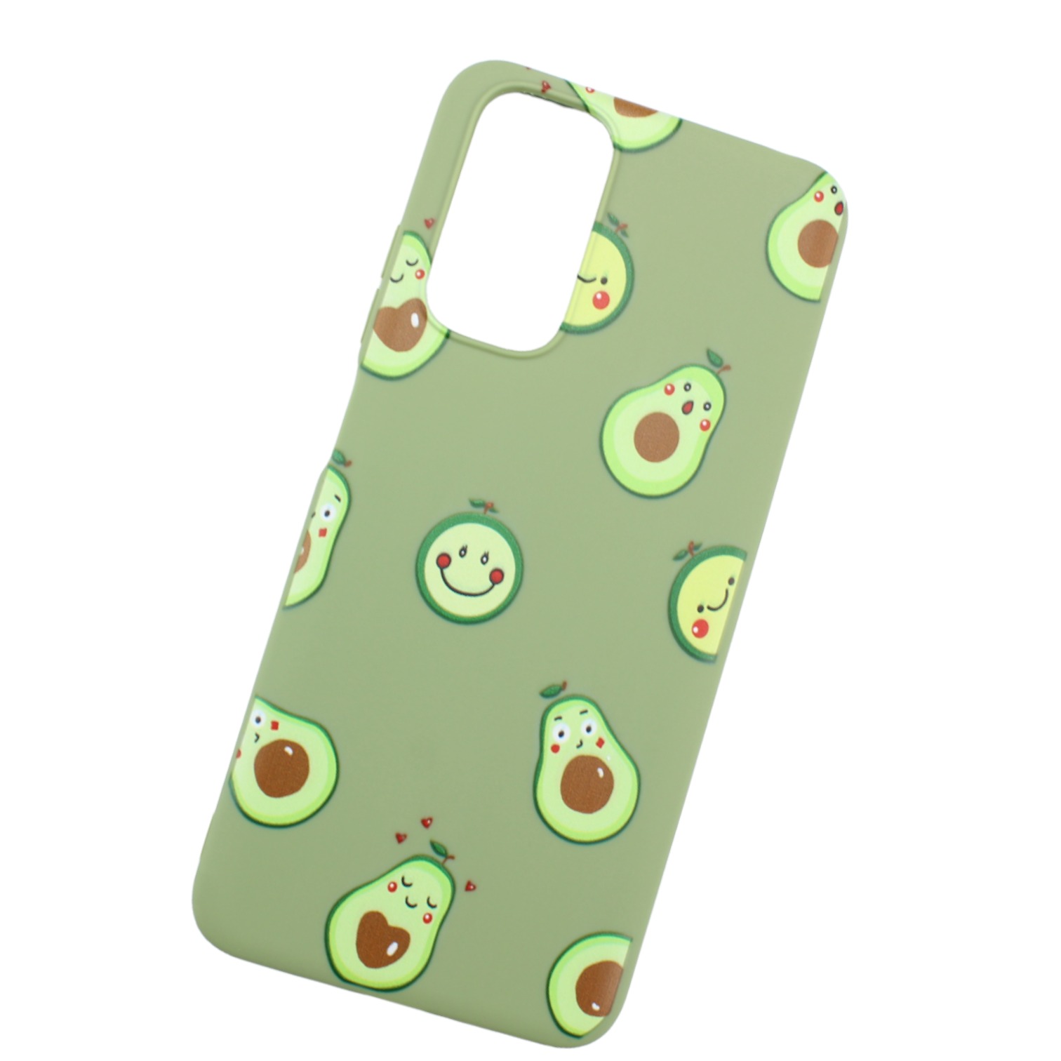 Foto 3 pulgar | Funda Triche color Verde para Xiaomi Redmi Note 11 Diseño Aguacate