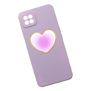 Foto 1 | Funda Triche Diseño Lisa Corazón para Oppo 53 5g | A73 5g color Púrpura