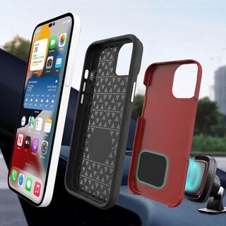 Foto 4 | Funda Prodigee Rockee para iPhone 14 Pro Max color Rojo