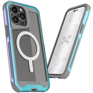 Foto 1 | Funda Ghostek Atomic Para iPhone 14 Pro Aluminio Transparente Prismatic Magsafe