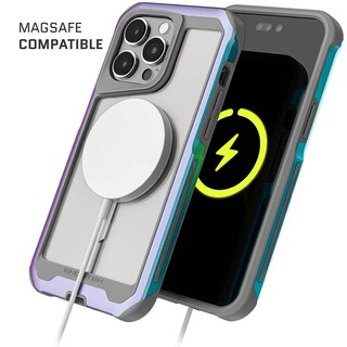 Foto 4 | Funda Ghostek Atomic Para iPhone 14 Pro Aluminio Transparente Prismatic Magsafe