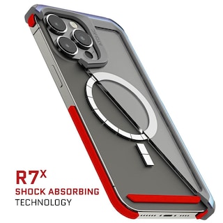 Foto 6 | Funda Ghostek Atomic Para iPhone 14 Pro Aluminio Transparente Prismatic Magsafe