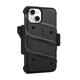 Foto 4 | Funda Zizo Bolt para iPhone 14 Plus color Negro con Clip y Mica de Pantalla
