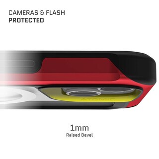 Foto 5 | Funda Ghostek Atomic Para iPhone 14 Aluminio Transparente/ Rojo