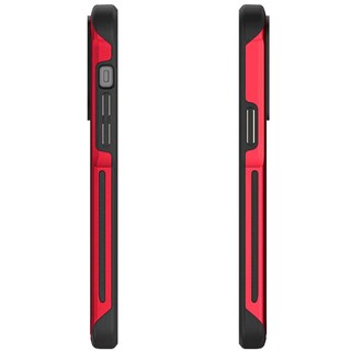 Foto 8 | Funda Ghostek Atomic Para iPhone 14 Pro Aluminio Transparente/ Rojo Magsafe