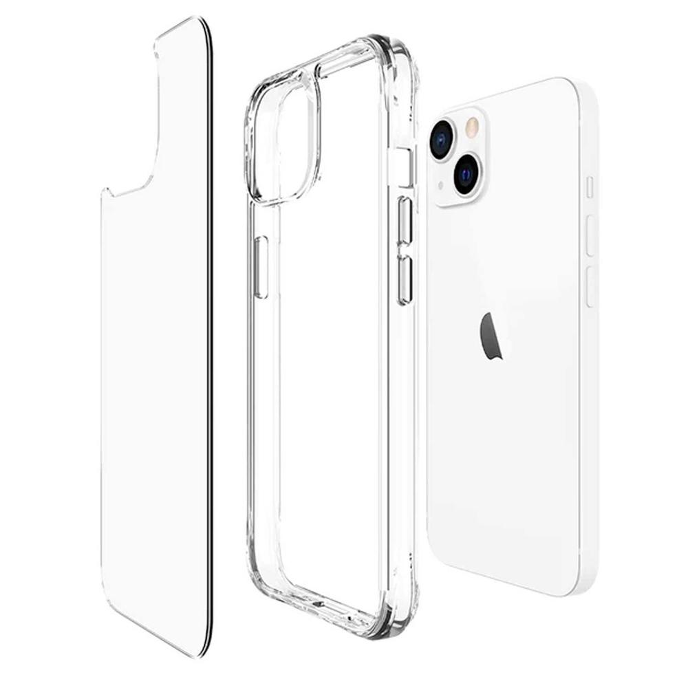 Foto 3 pulgar | Funda Prodigee Hero para iPhone 14 Plus Transparente