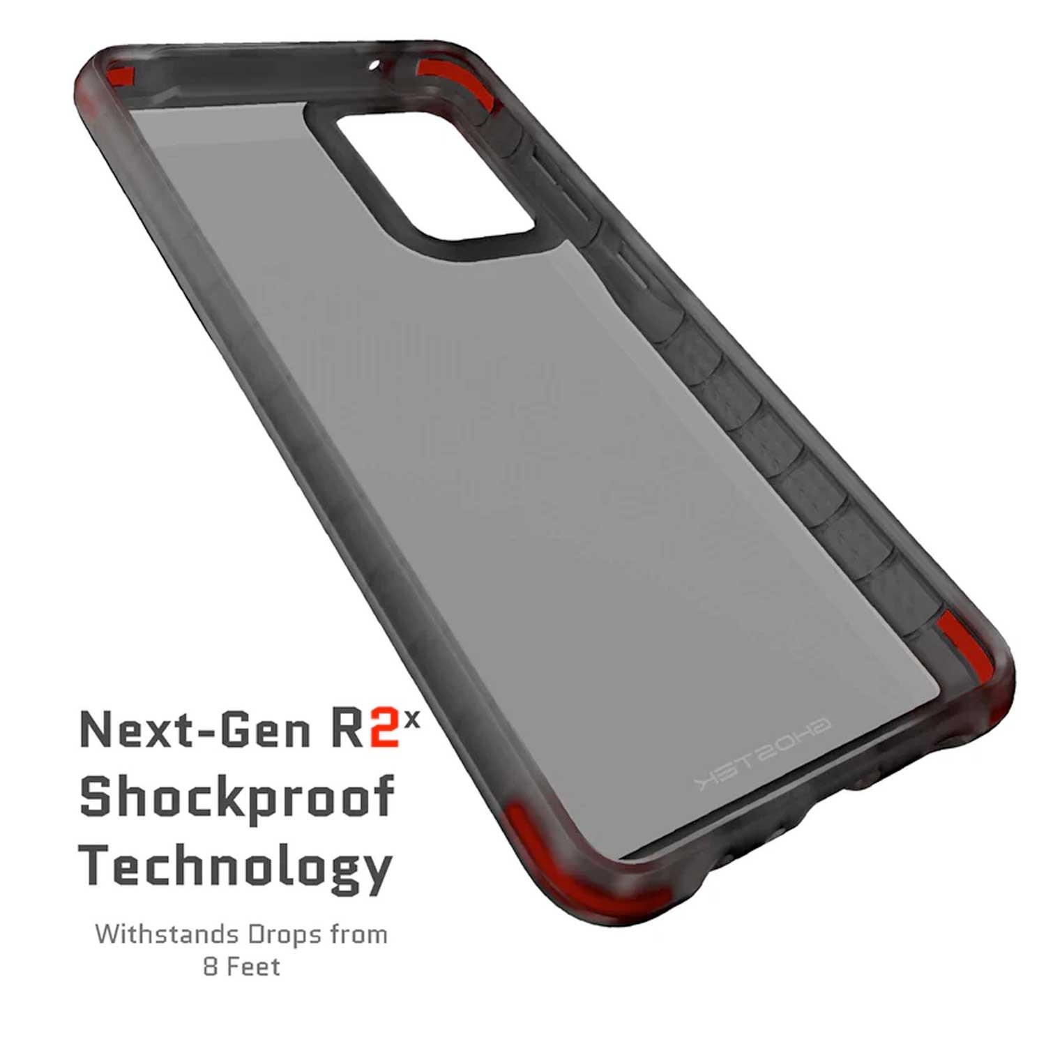 Foto 4 pulgar | Funda Ghostek Covert color Negro Humo para Samsung A72 5g