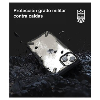 Foto 6 | Funda para iPhone 14 Plus Ringke Fusion X color Negro Grado Militar