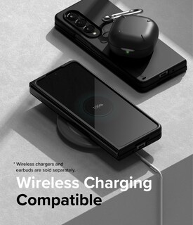 Foto 3 | Funda para Samsung Z Fold 4 Ringke Slim color Negro