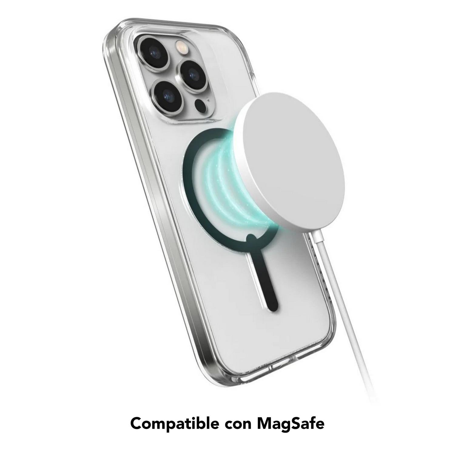 Foto 4 pulgar | Funda Gear4 Milan Snap Para Iphone 14 Pro - Remolino Azul