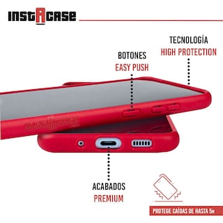 Foto 2 | Funda InstaCase para Galaxy S10 Plus color Rojo
