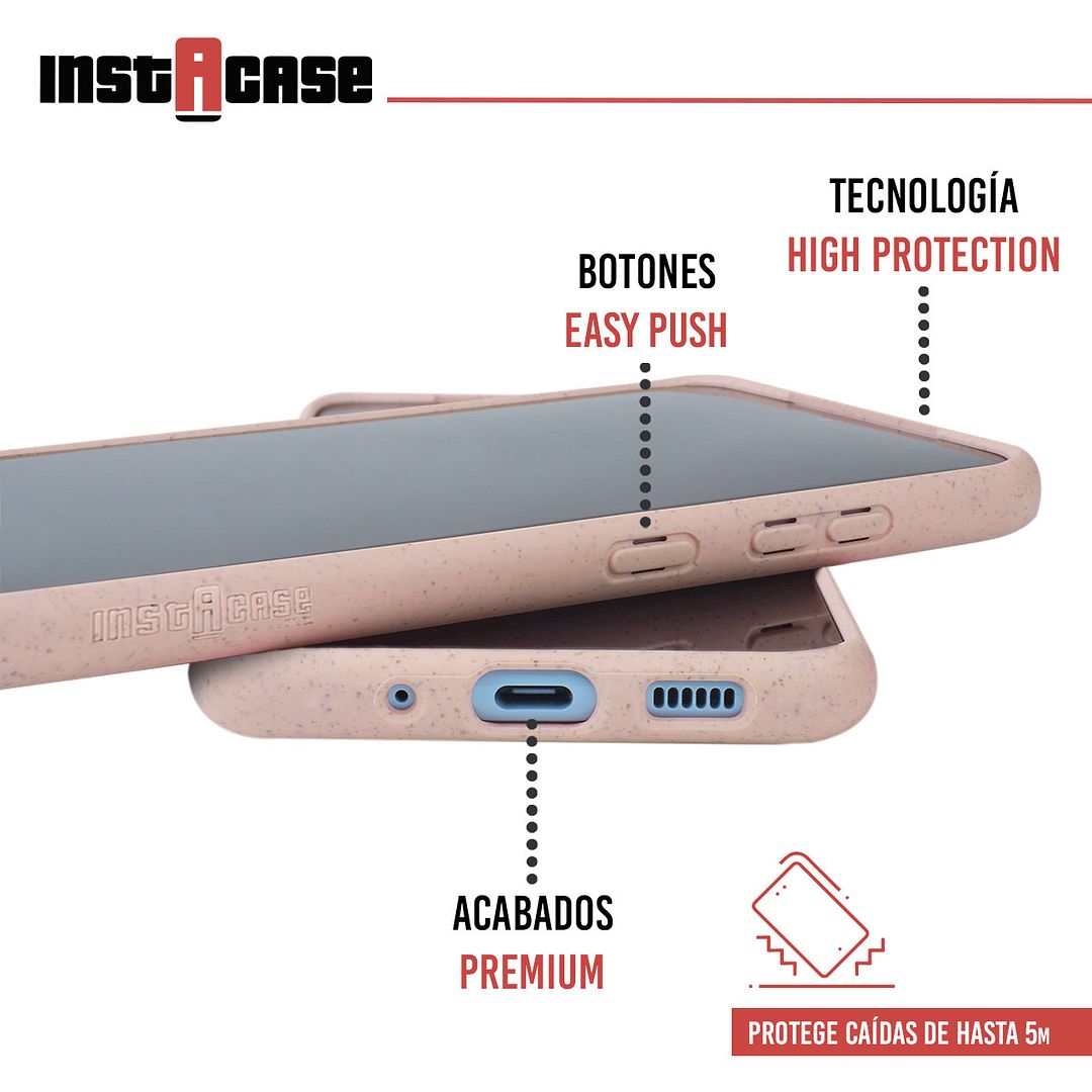Foto 3 pulgar | Funda InstaCase para Galaxy S20 Ultra color Rosa