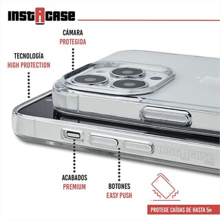 Foto 2 | Funda Instacase para IPhone 14 Pro Transparente