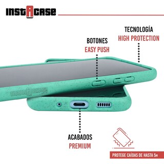 Foto 2 | Funda InstaCase para Galaxy S20 Plus color Azul Menta