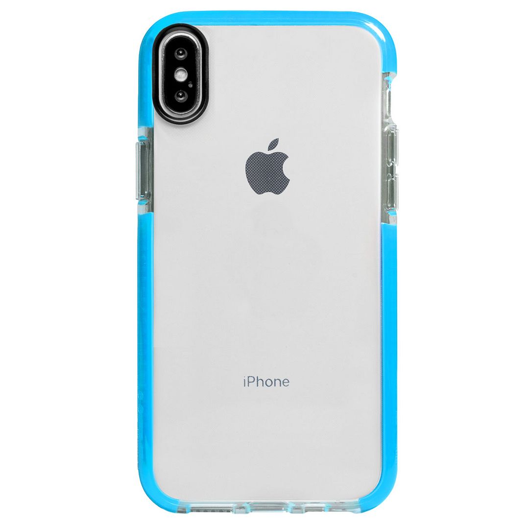Funda Instacase para IPhone X A Prueba de Golpes color Azul