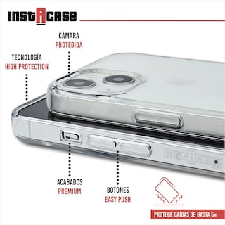 Foto 2 | Funda Instacase Para Iphone 14 Plus Transparente