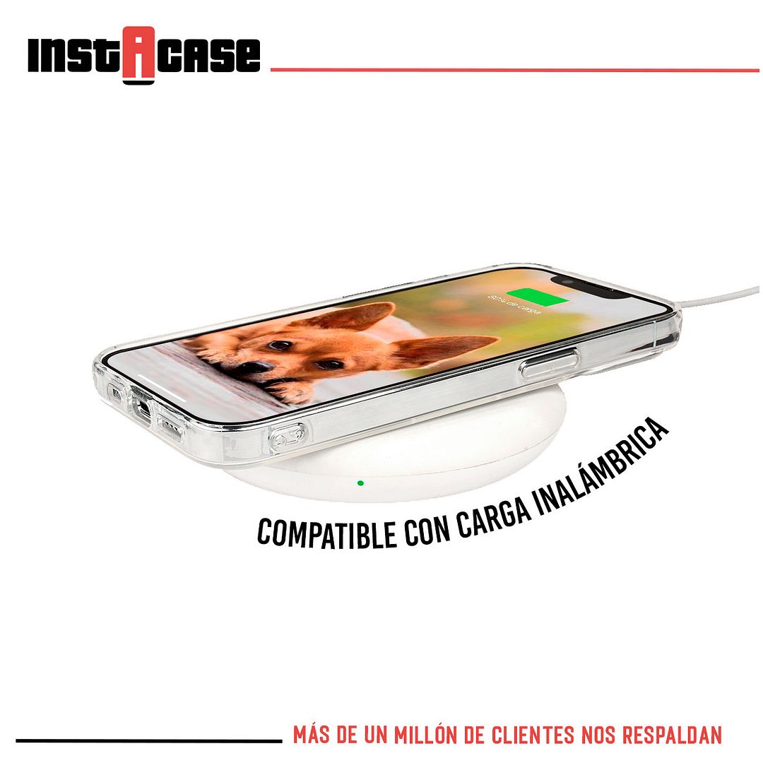 Foto 4 pulgar | Funda Instacase Para Iphone 14 Plus Transparente