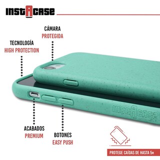 Foto 2 | Funda InstaCase color Azul para iPhone 8
