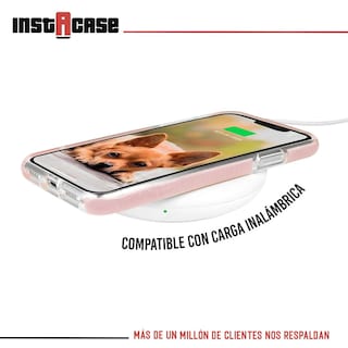Foto 3 | Funda InstaCase color Rosa para iPhone 7 a Prueba de Golpes