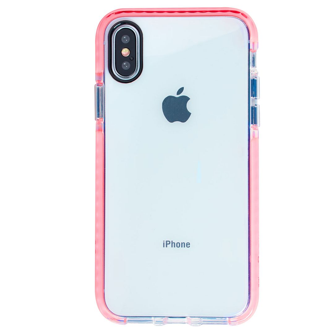 Foto 2 pulgar | Funda InstaCase color Rosa para iPhone X a Prueba de Golpes