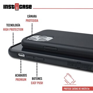 Foto 2 | Funda InstaCase color Negro para iPhone 11 Pro Max
