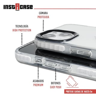 Foto 2 | Funda Instacase Para Iphone 14 A Prueba De Golpes Blanco
