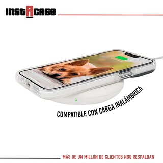 Foto 3 | Funda Instacase Para Iphone 13 Pro Max A Prueba De Golpes Blanco