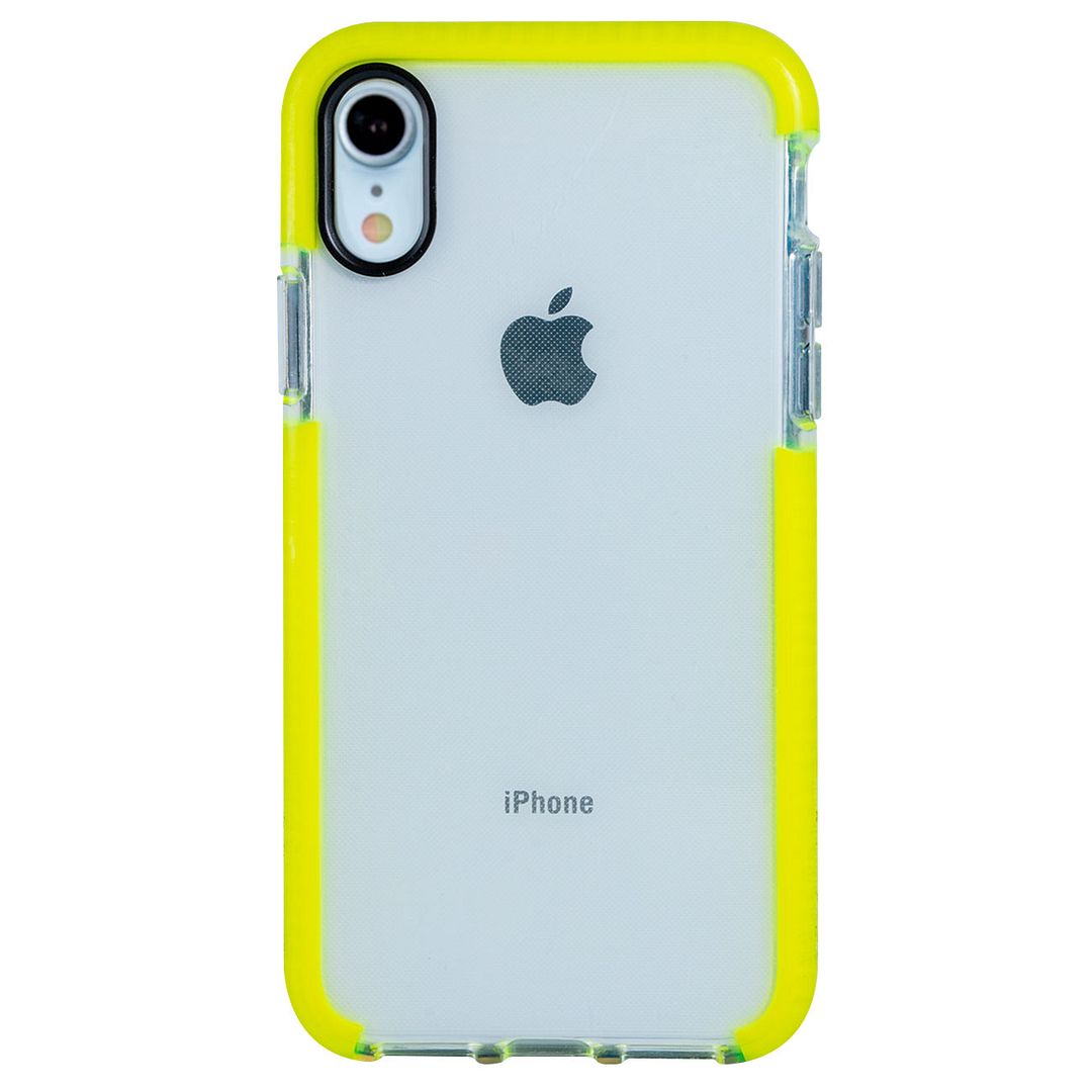 Foto 2 pulgar | Funda Instacase Para Iphone Xr A Prueba De Golpes Amarillo
