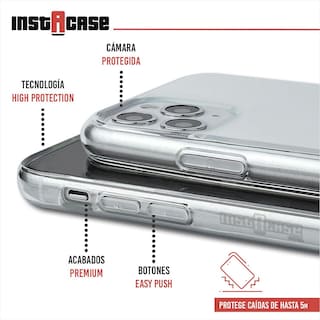 Foto 2 | Funda Instacase para Iphone 11 Pro Transparente