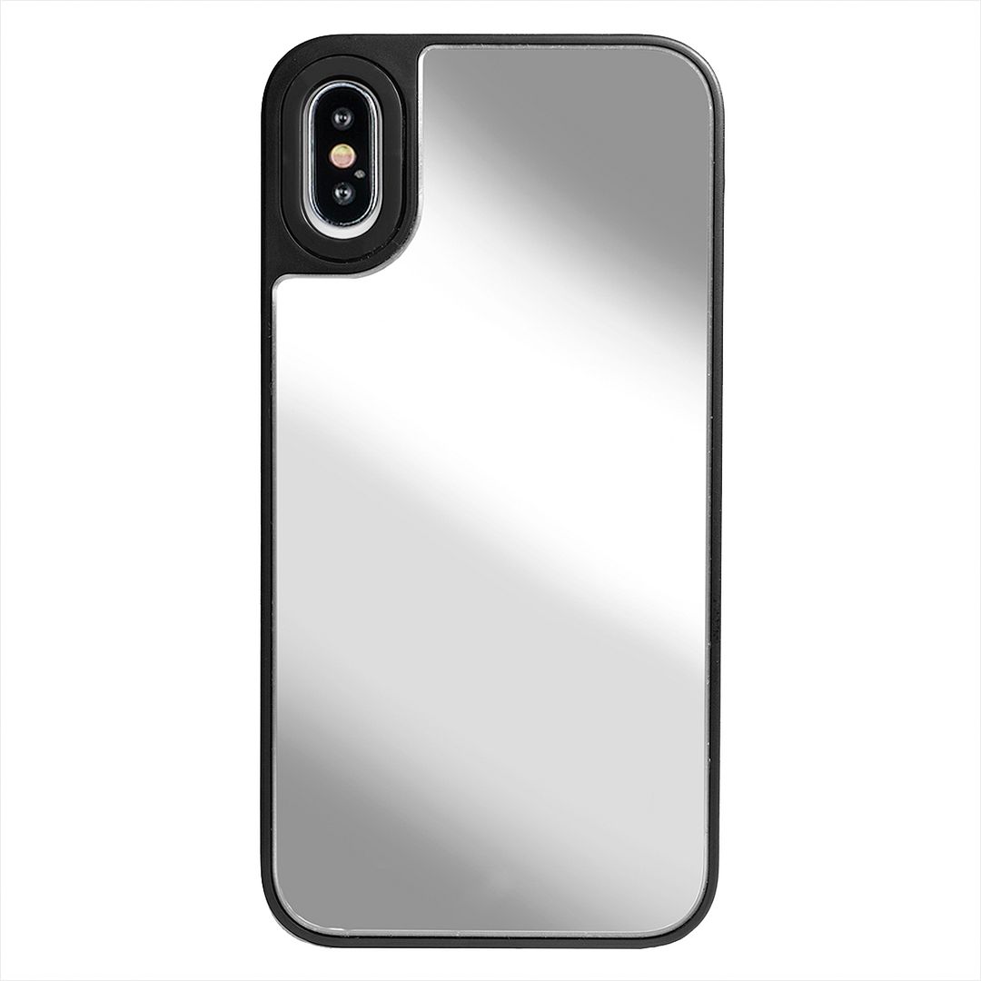 Foto 2 pulgar | Funda InstaCase para iPhone X  XS Acabado Espejo color Negro