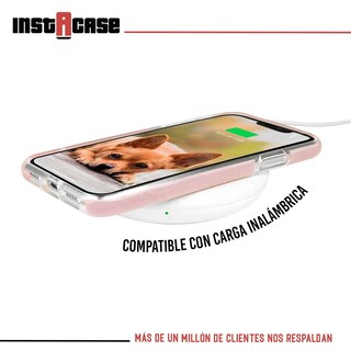 Foto 3 | Funda InstaCase para iPhone 11 Pro color Rosa a Prueba de Golpes