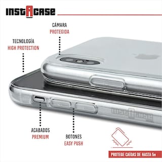 Foto 2 | Funda InstaCase para Iphone Xs Max color Transparente