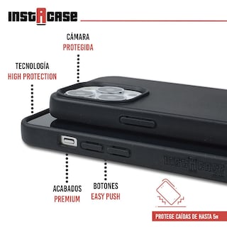 Foto 2 | Funda InstaCase para Iphone 13 Pro Max color Negro