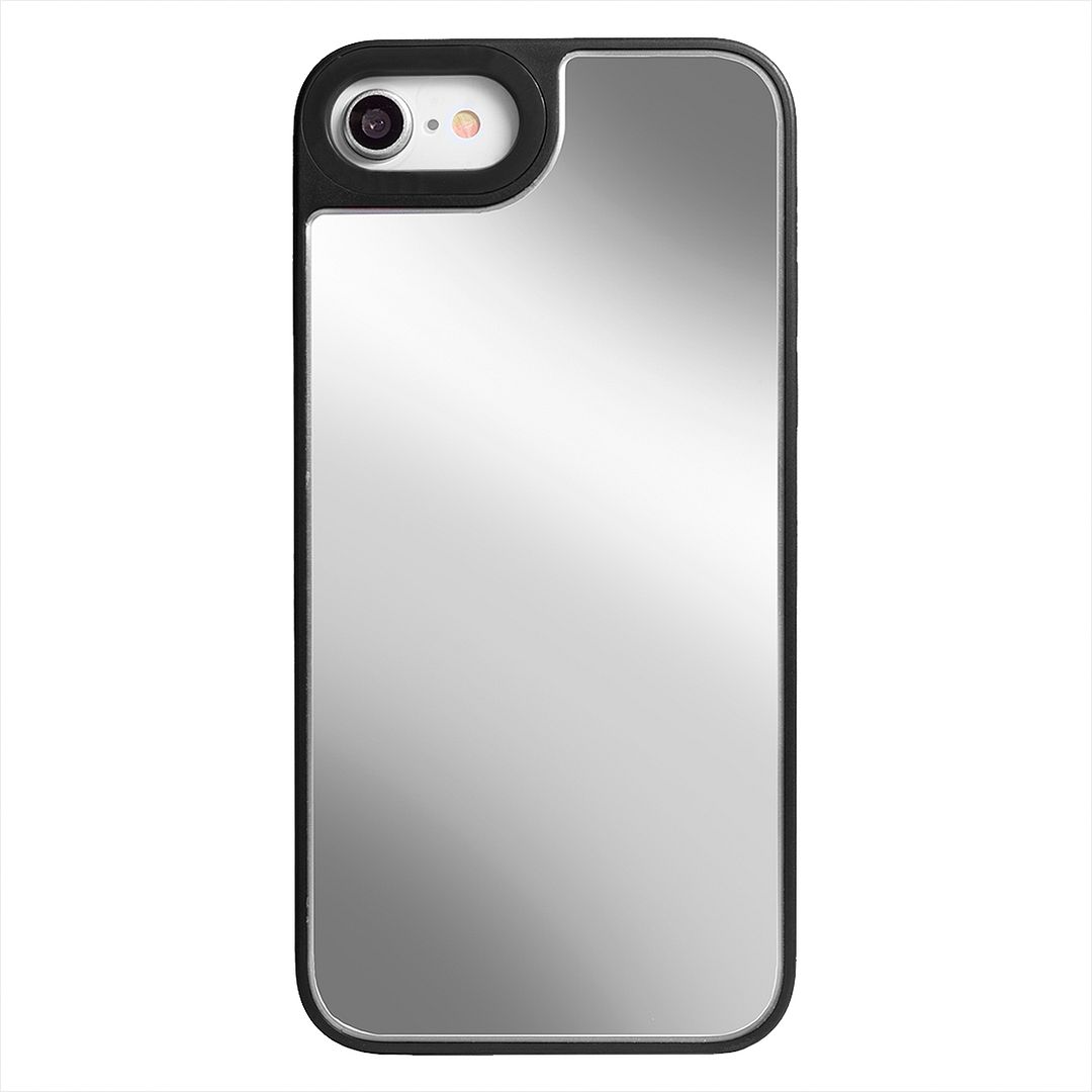 Foto 2 pulgar | Funda InstaCase para iPhone 8 Acabado Espejo color Negro