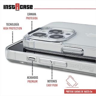 Foto 2 | Funda InstaCase para iPhone 13 Pro color Transparente