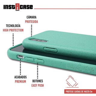 Foto 2 | Funda InstaCase para iPhone X color Verde