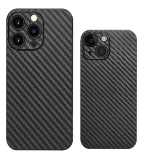 Foto 1 | Funda Premium Case Texturizada Fibra De Carbono para IPhone 12 Netonbox Gris con Negro