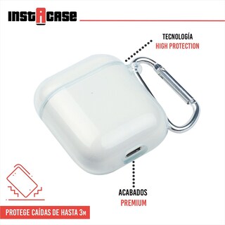 Foto 2 | Funda Instacase Para Airpods Primera Generación Transparente