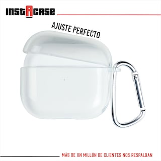 Foto 3 | Funda Instacase Para Airpods Tercera Generación Transparente