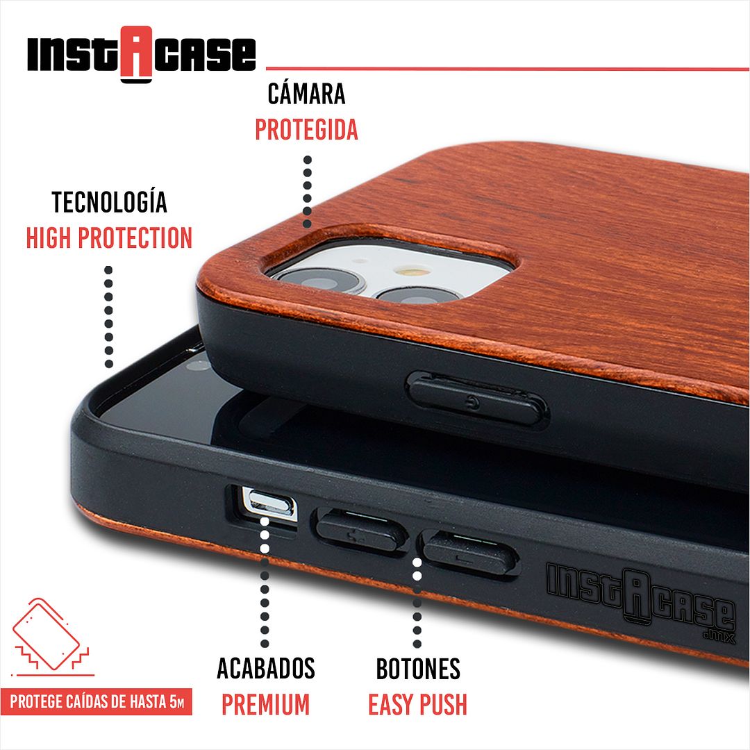 Foto 2 | Funda para iPhone 11 Instacase color Café