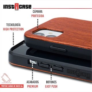 Foto 2 | Funda para iPhone 11 Instacase color Café