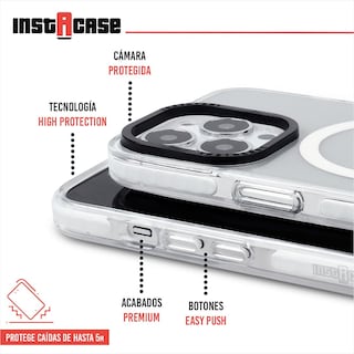 Foto 2 | Funda Instacase Para Iphone 14 Pro Magsafe Blanco
