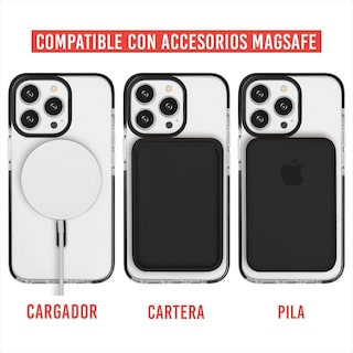 Foto 3 | Funda Instacase Para Iphone 14 Pro Max Magsafe Negro