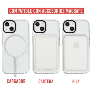 Foto 3 | Funda InstaCase para iPhone 14 Magsafe color Blanco