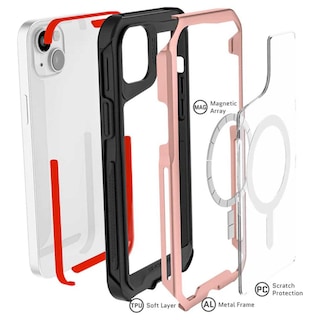 Foto 3 | Funda Ghostek para Iphone 14 color Rosa