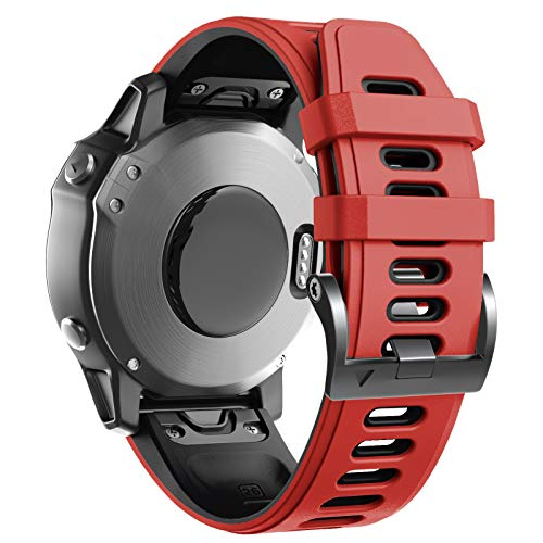 Foto 2 pulgar | Venta Internacional - Ancool Compatible Con Fenix ​​6x Bands Correas De Reloj Suave Reemplazo De Bandas Dep