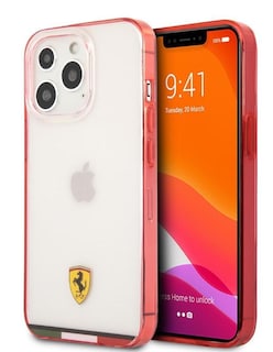 Foto 2 | Funda Ferrari para Iphone 13 Pro Transparente