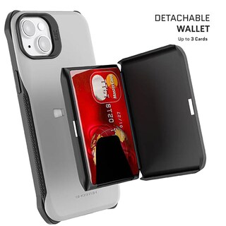 Foto 3 | Funda Ghostek GHOCAS3219 color Gris para iPhone 14 con Porta Tarjetas